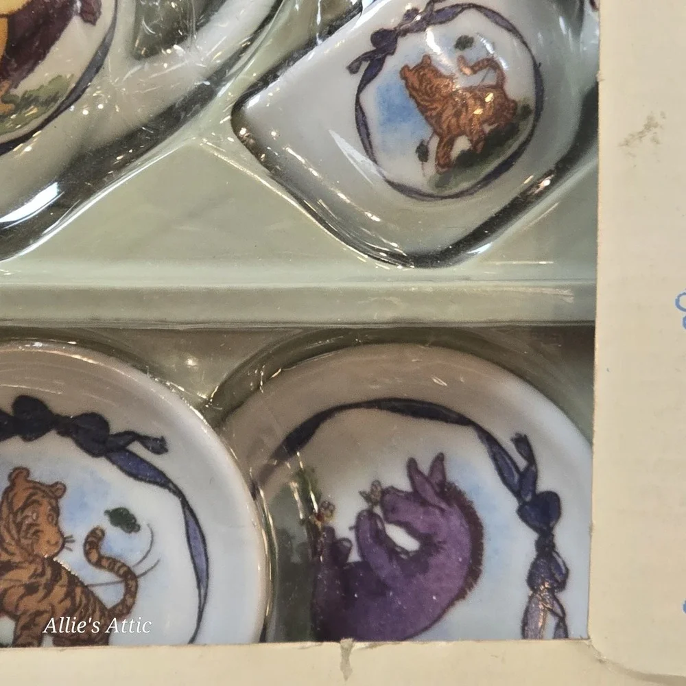 Classic Pooh Tea Set 12 Piece Winnie The Pooh And Friends China Toy New In Box